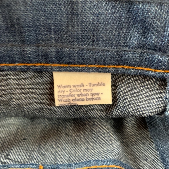 Vintage 70s Levi’s Orange Tab High Rise Bell Bottom Jeans Deadstock USA Sz 29 - Picture 8 of 16